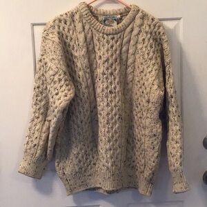 Irish wool sweater